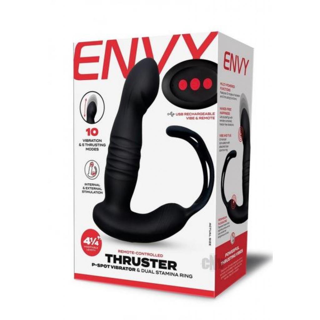 Envy Toys Remote Thrust P Spot Dual Ring - Xgen, Llc.