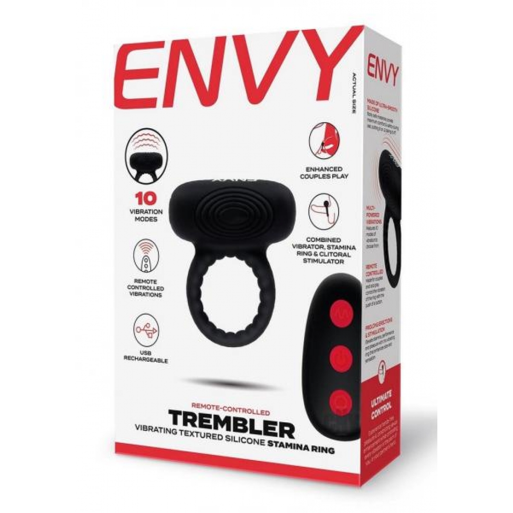 Envy Toys Trembler Remote Stamina Ring - Xgen, Llc.