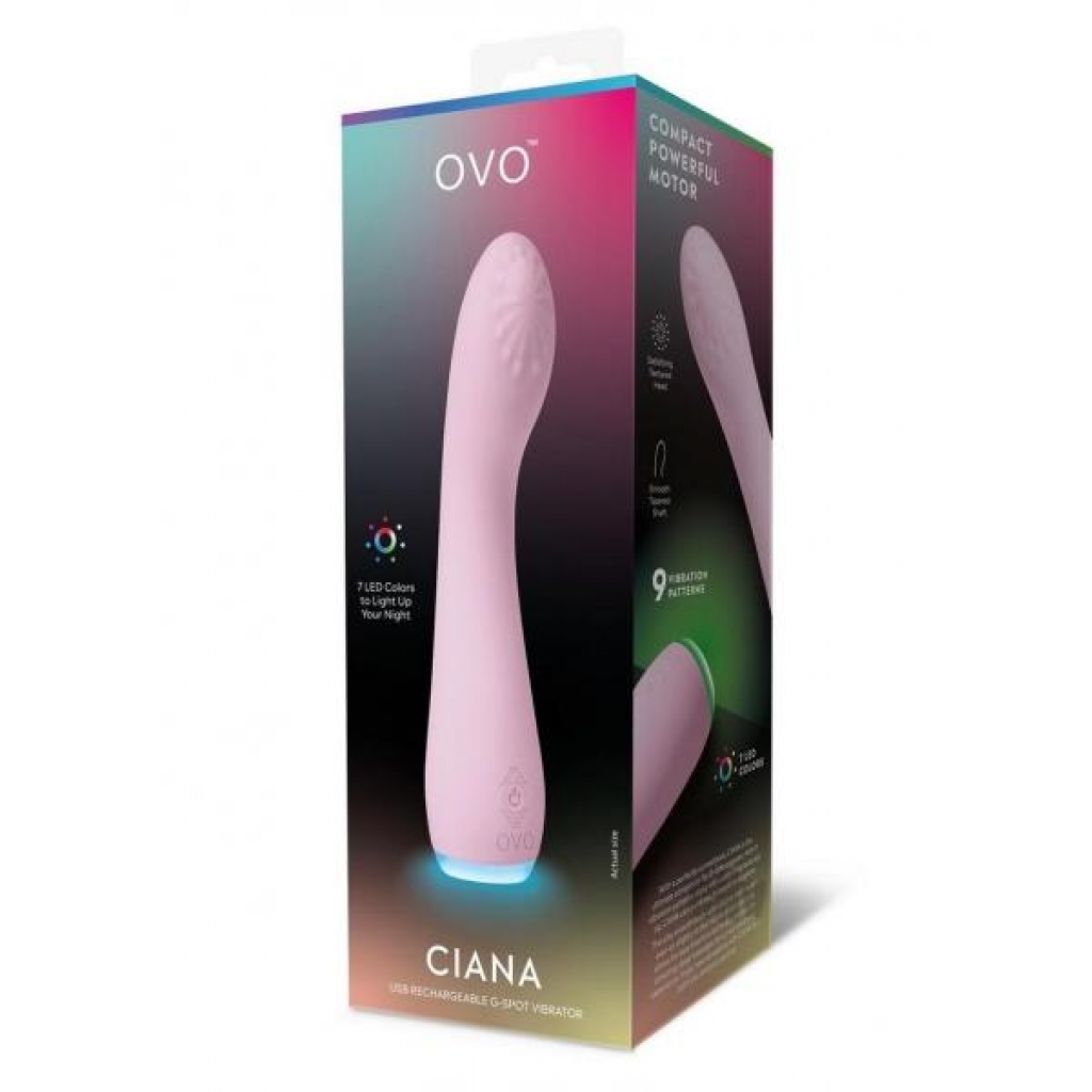 Ovo Ciana G-spot Vibrator - Pink