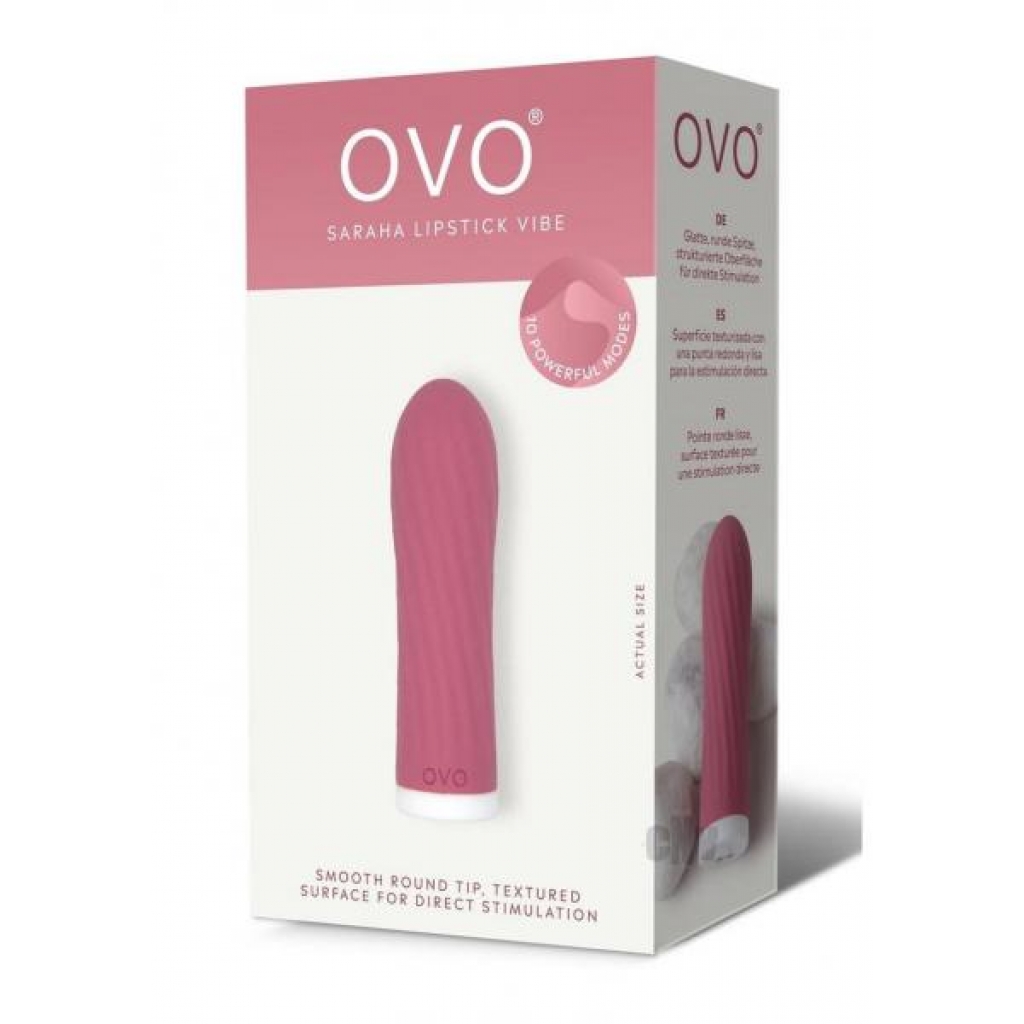 Ovo Earth Sahara Lipstick Vibe Red - Xgen, Llc.