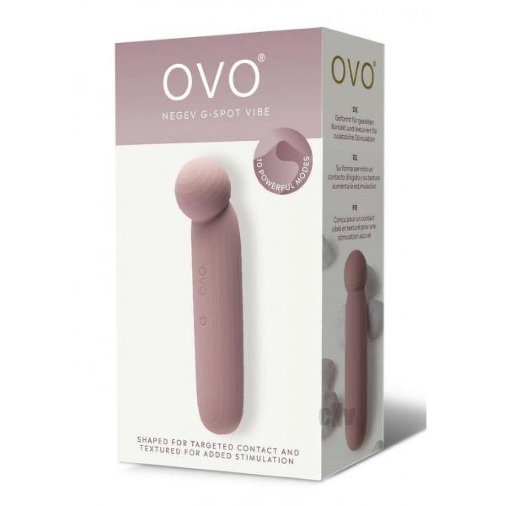 Ovo Earth Negev G-Spot Vibe – Brown