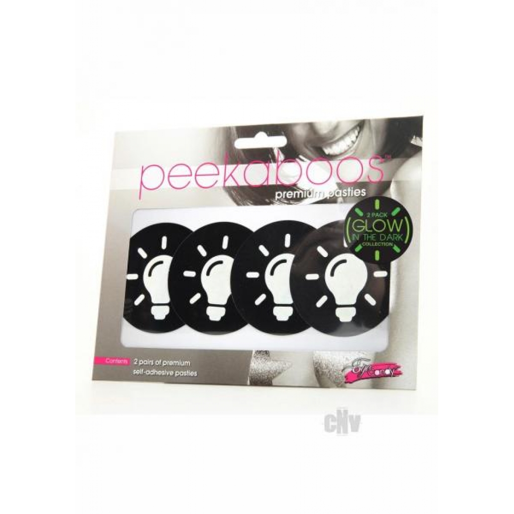 Peekaboo Glow In The Dark Light Bulb - Innovative Pasties