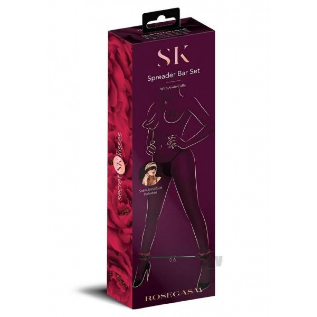 Sk Rosegasm Spreader Bar with Cuffs