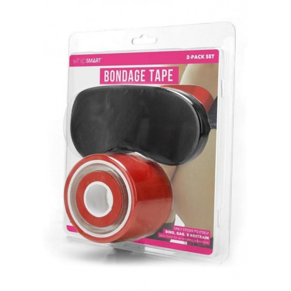 Whipsmart Bondage Tape - 100` Red