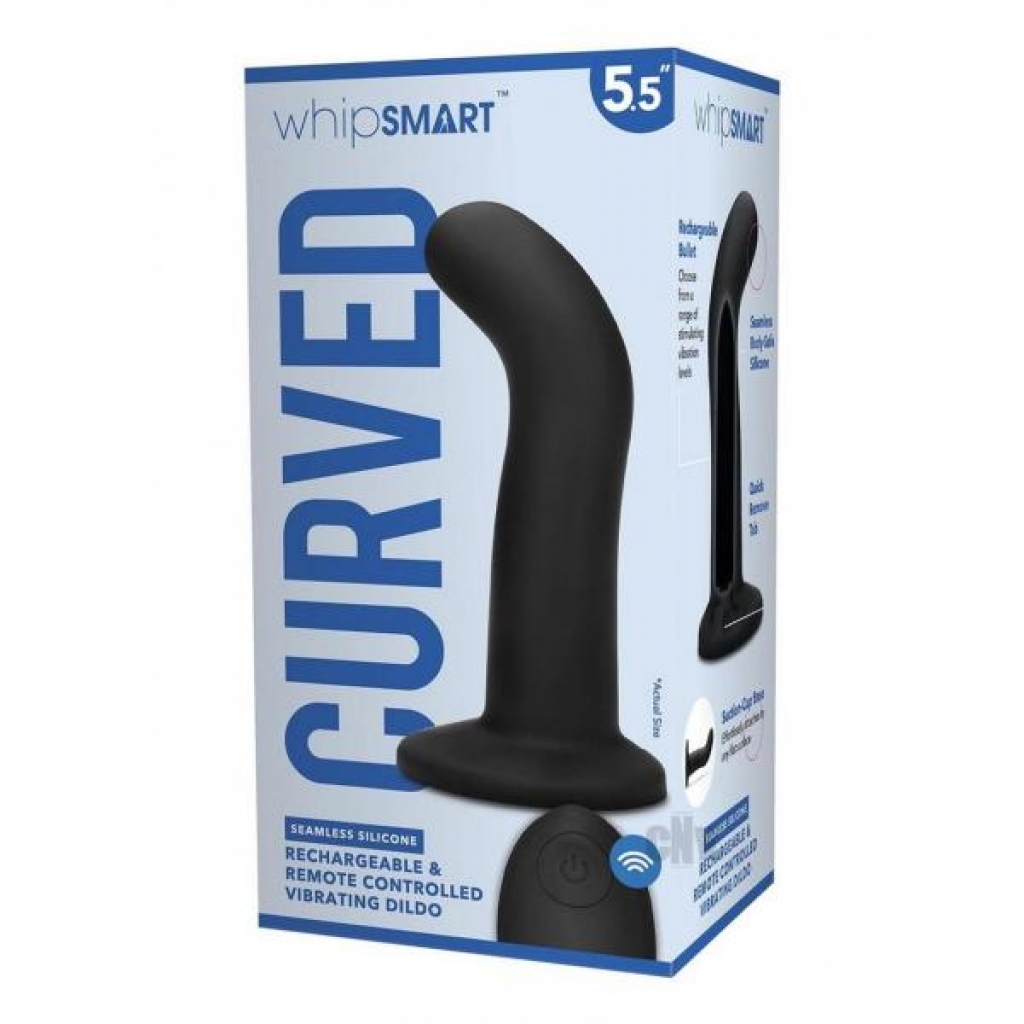 Whipsmart R/c Recharge Dildo 5.5 Black - Xgen, Llc.