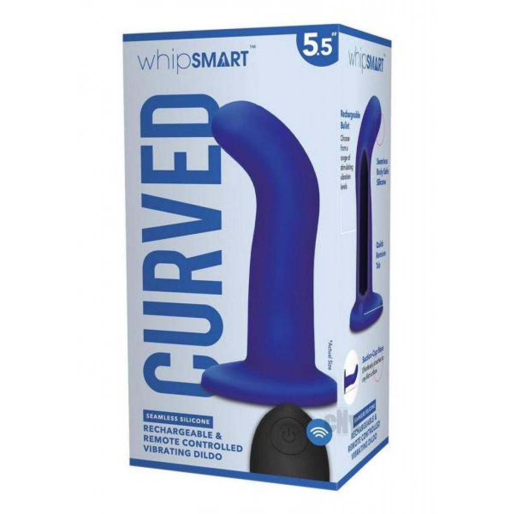 Whipsmart R/c Recharge Dildo 5.5 Navy - Xgen, Llc.