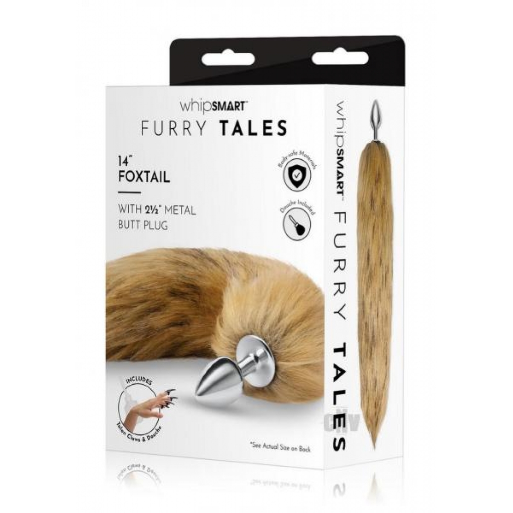 Whipsmart Metal Plug 14` Fox Tail Brown