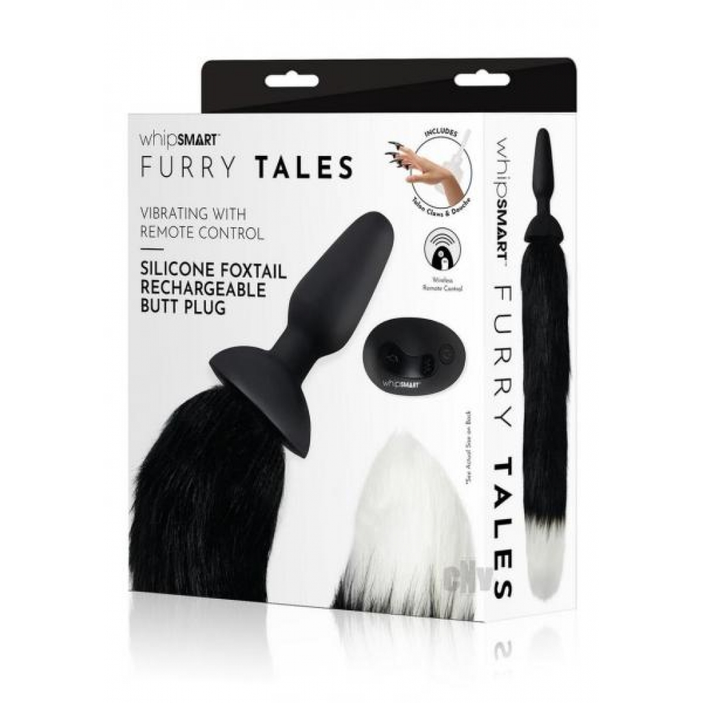 Whipsmart Fox Tail Silicone Remote Butt Plug