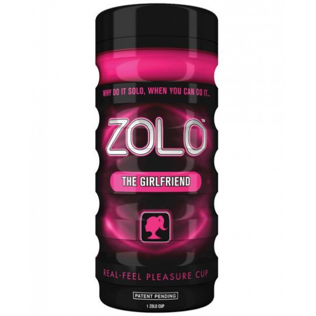 Zolo The Girlfriend Real Feel Pleasure Cup Pink - Adult Brand Concepts