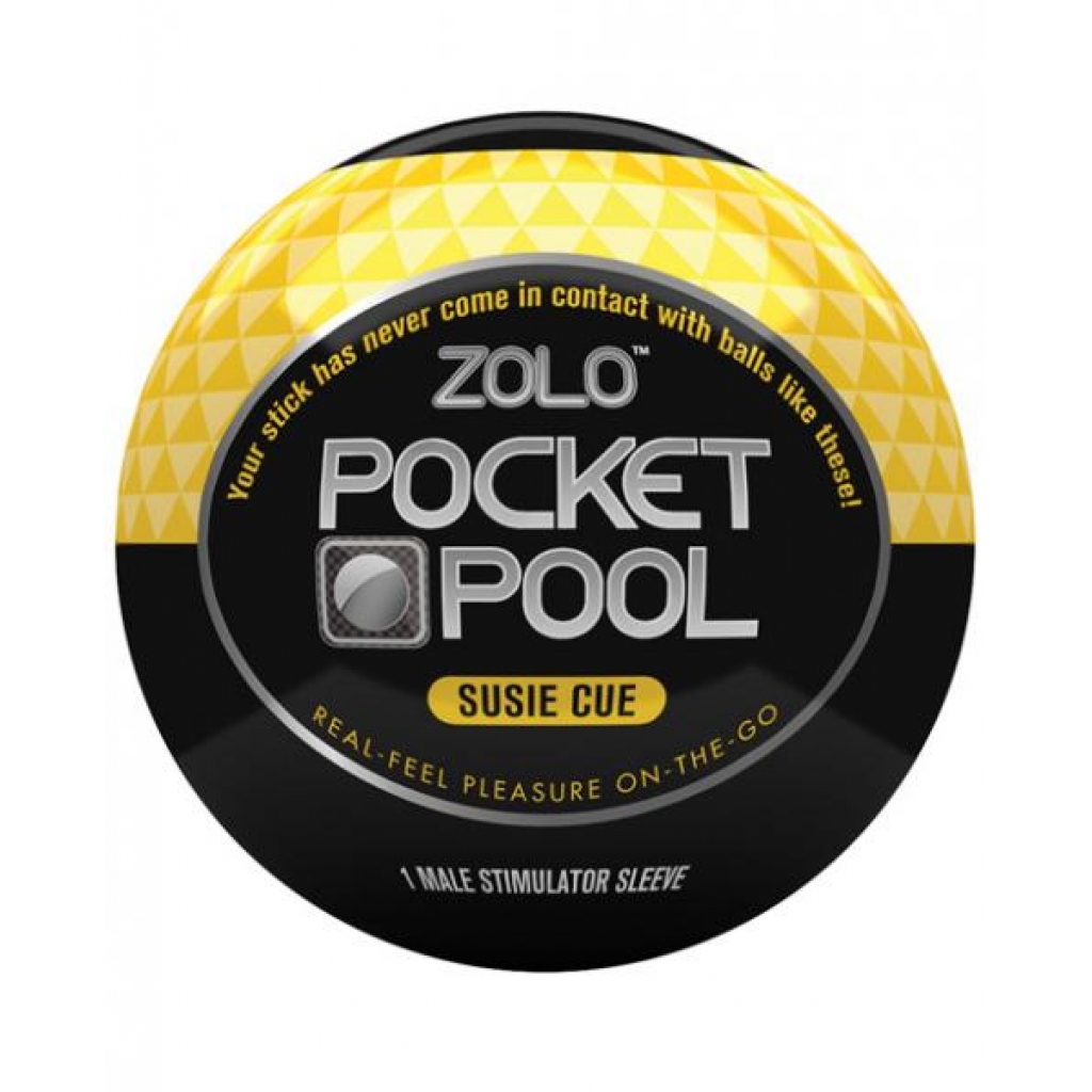 Zolo Pocket Pool Susie Cue - Discreet Male Stimulator