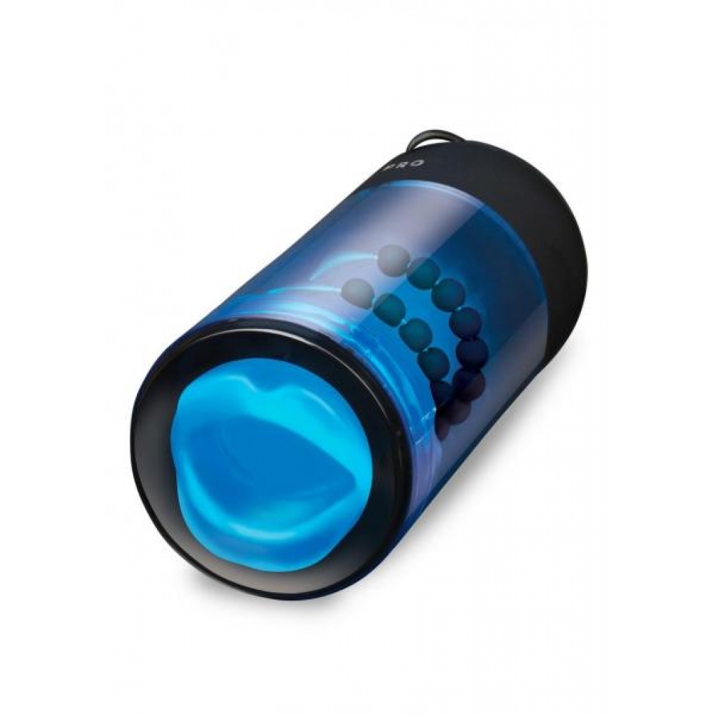 Zolo Blowpro Auto Stroking Blowjob Stimulator Blue - Xgen