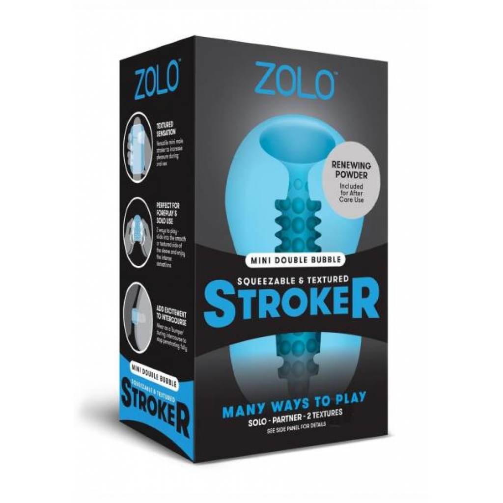 Zolo Mini Stroker Blue - Zolo