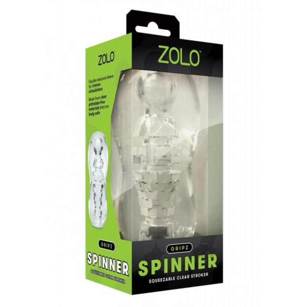 Zolo Gripz Spinner Clear - Xgen, Llc.