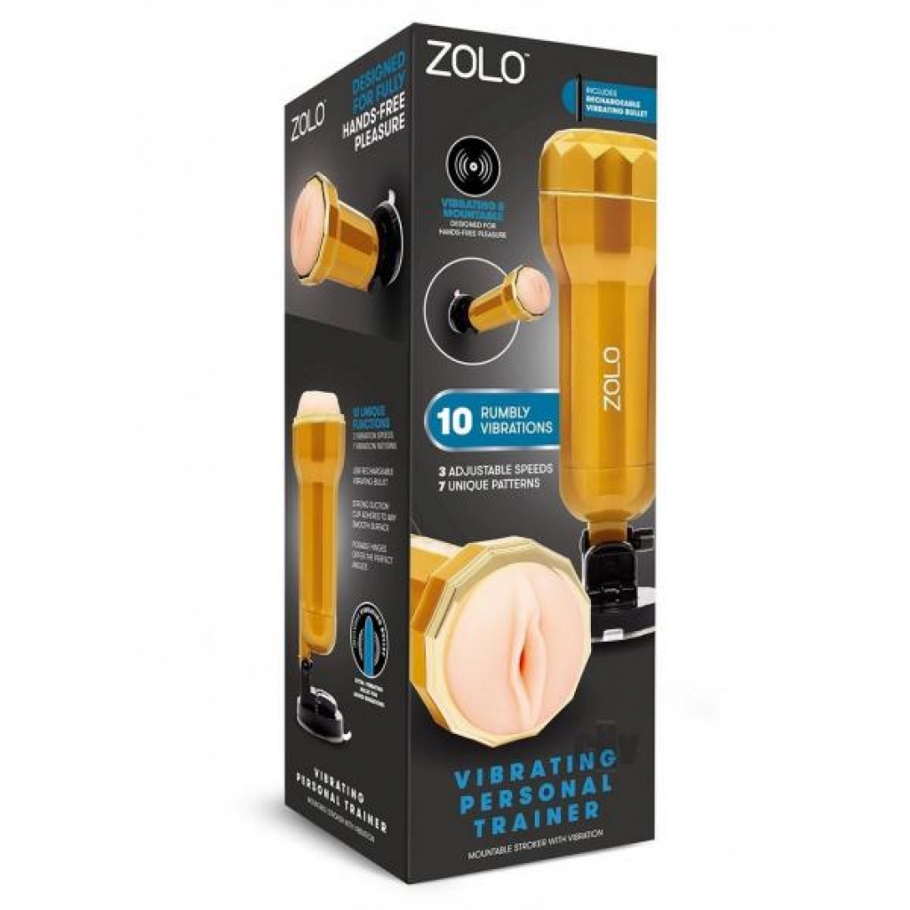 Zolo Vibrating Mountable Stroker Gld - Xgen, Llc.