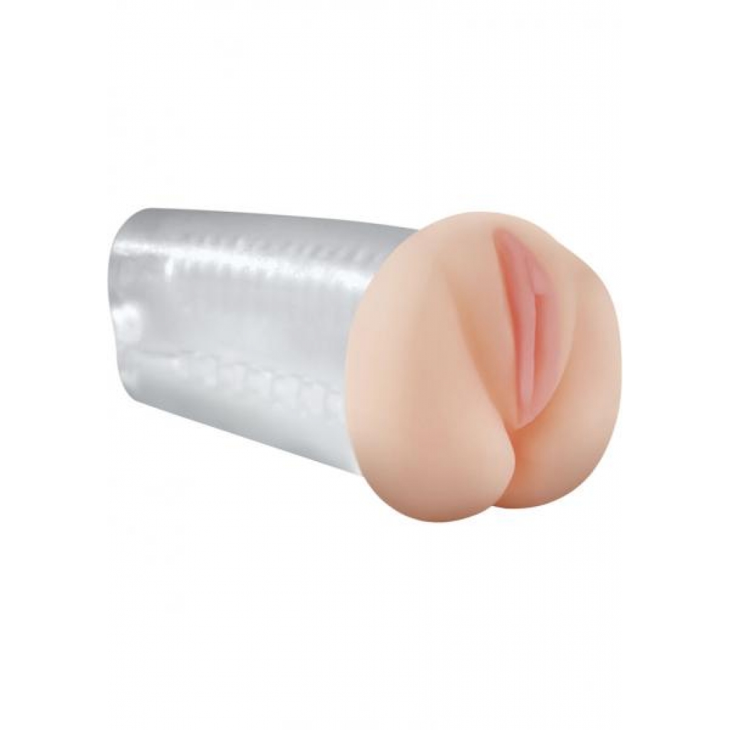 Pipedream Extreme Deluxe See Through Stroker Masturbator Clear - Pipedream