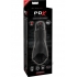 PDX Elite Vibrating Roto-Teazer Black - Pipedream