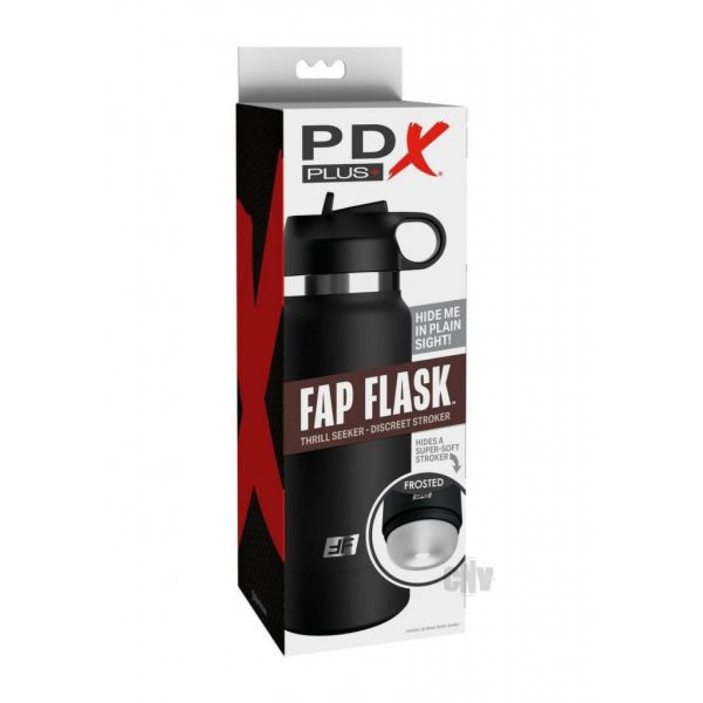 Pdx Plus Fap Flask Thrill Seek Fr/blk - Pipedream Products,inc.