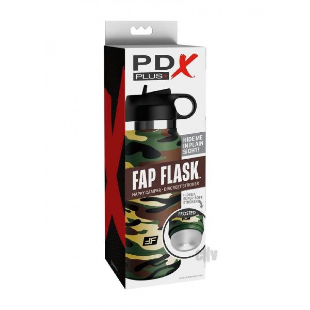 Pdx Plus Fap Flask Happy Camp Fr/cam - Pipedream Products,inc.