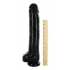 The Black Destroyer Huge Dildo - 16.5 Inches