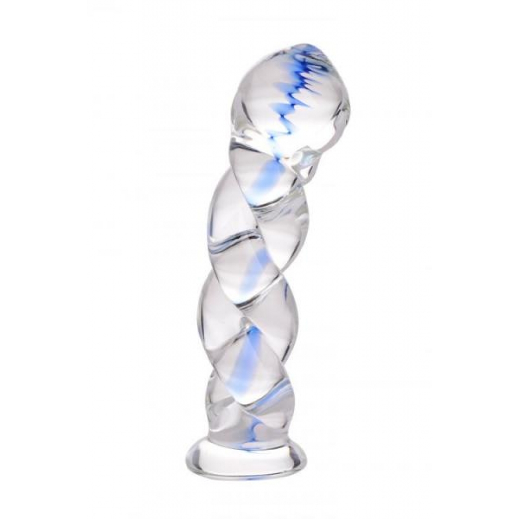 Soma Twisted Glass Dildo - Xr Brands