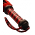 Short Suede Flogger Black Red - Xr Brands