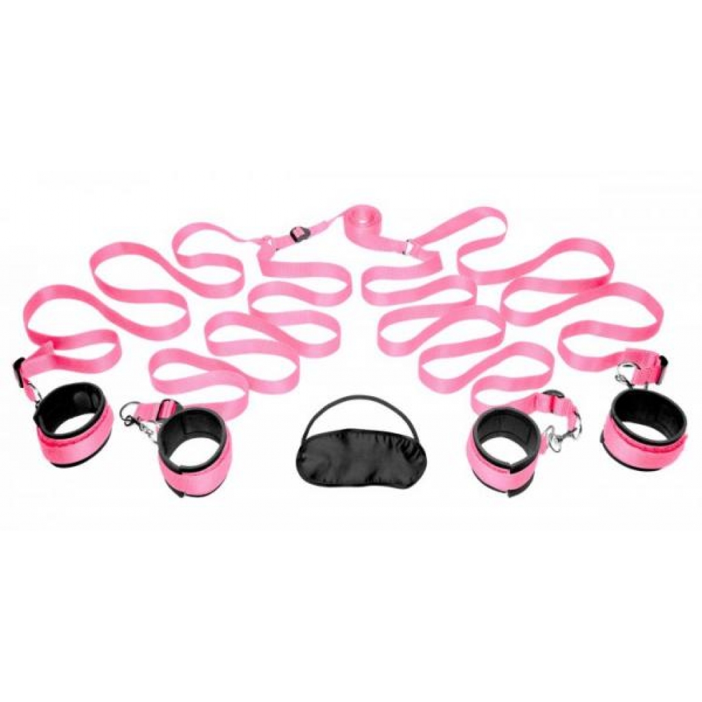 Pink Bedroom Restraint Kit - Xr Brands