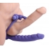 Double Delight Dual Insertion Vibrating Rabbit Ring