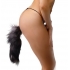 Tailz Grey Fox Tail Faux Fur Anal Plug - Sensational Fun