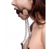 Breathable Ball Gag with Nipple Clamps