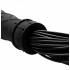 Punish Me Silicone Flogger Black - Xr Brands