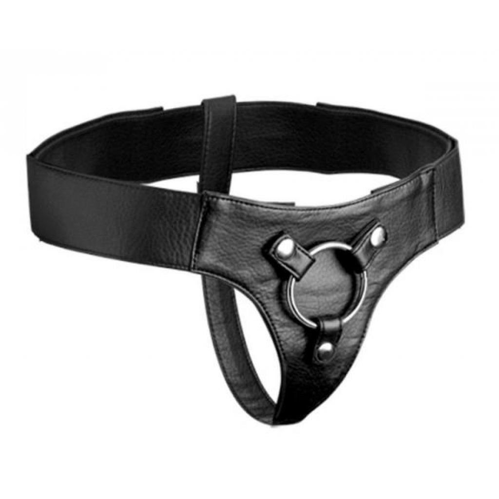 Strap U Domina Adjustable Wide Band Strap On Harness - Xr Brands