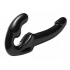 Revolver Strapless Strap On G-Spot Dildo Black - Xr Brands