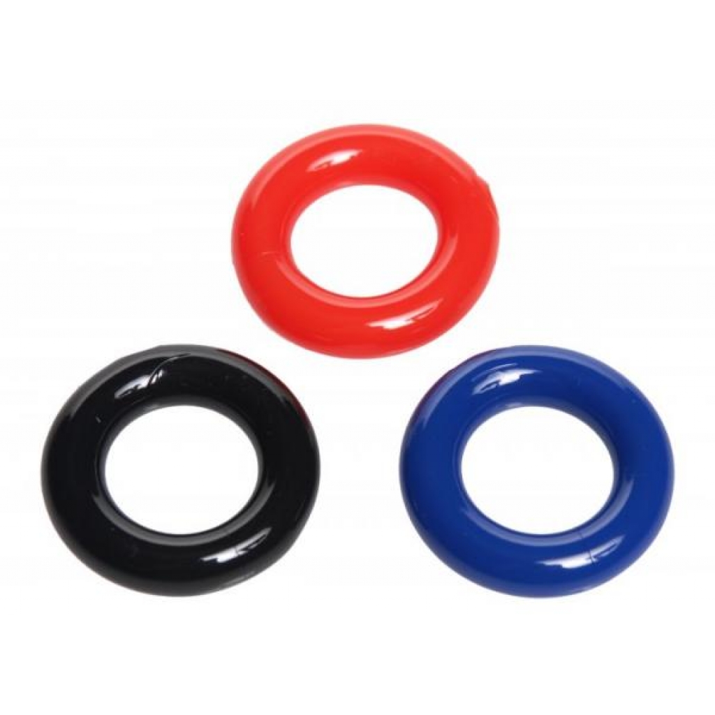 Stretchy Cock Ring 3 Pack - Xr Brands