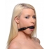 Premium Hush Locking Silicone Comfort Gag Black - Xr Brands