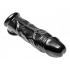 Fuk Tool Penis Sheath And Ball Stretcher Black - Xr Brands