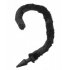 Bad Kitty Silicone Cat Tail Anal Plug - Black