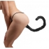 Bad Kitty Silicone Cat Tail Anal Plug Black - Xr Brands