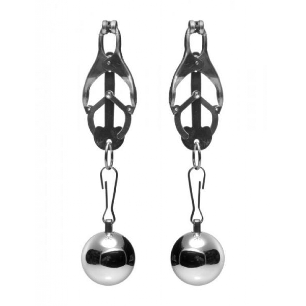 Deviant Monarch Weighted Nipple Clamps - Xr Brands