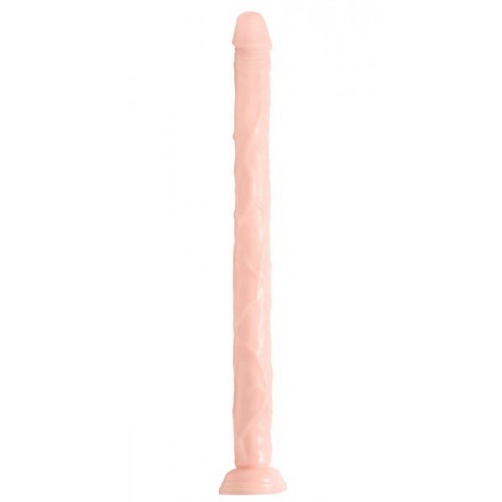 Raging Cockstars Long Dong Leo 18 Inch Dildo Beige - Xr Brands