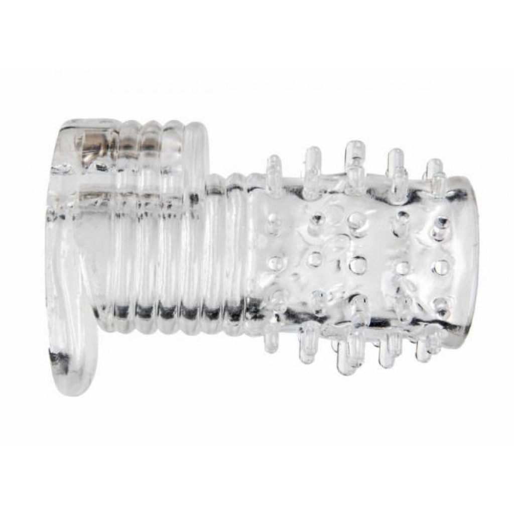 Clear Sensations Vibrating Textured Erection Sleeve  - Xr Brands