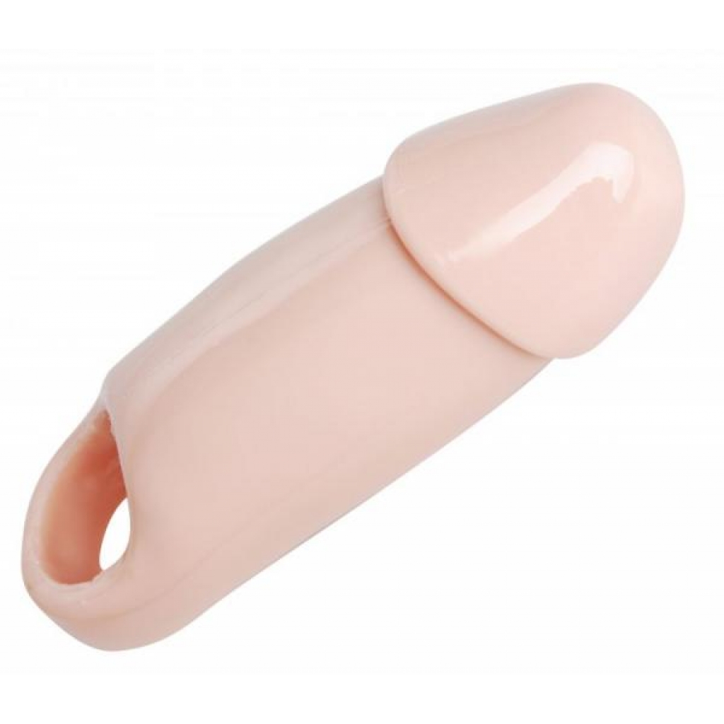 Really Ample Wide Penis Sheath Beige - Xr Brands