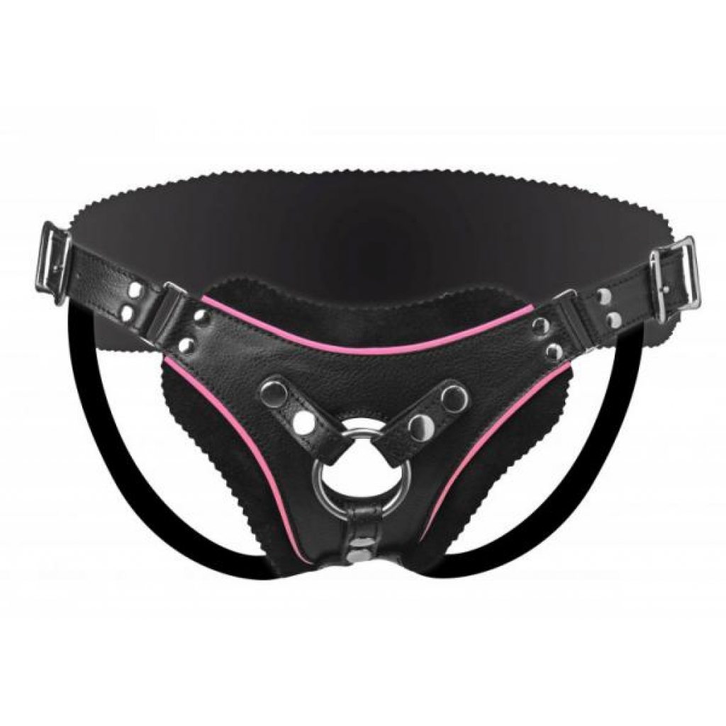 Flamingo Low Rise Strap On Harness Black O/S - Xr Brands