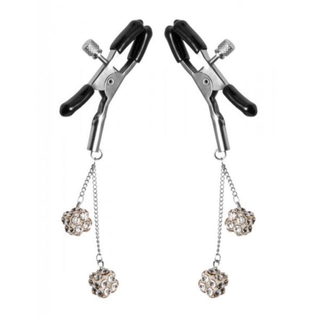 Ornament Adjustable Nipple Clamps With Jewel