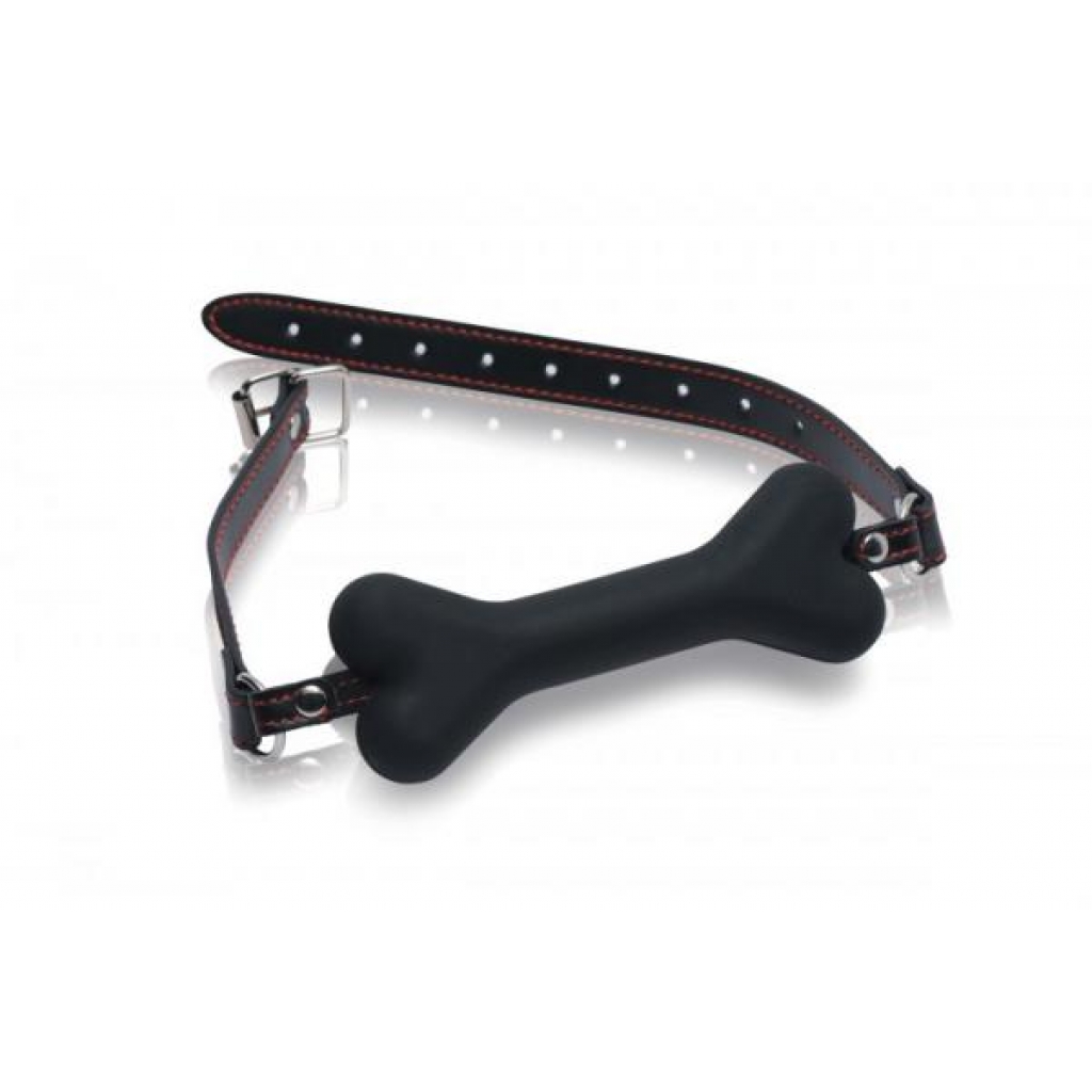 Adjustable Hound Dog Bone Gag for Puppy Play