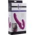 Strap U Vibe Strapless Strap-On Silicone Dildo - Pink