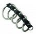 Strict 5 Ring Chasity Device Black