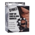 Strict Snap On Cock and Ball Harness - Black