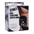 Strict Ball Stretcher with D-Ring Black - Ultimate Pleasure