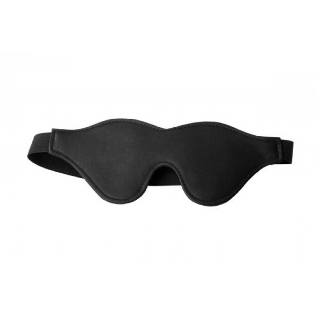 Strict Fleece Lined Blindfold Black O/S - Xr Brands