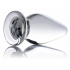 Ember Weighted Tapered Anal Plug - Clear